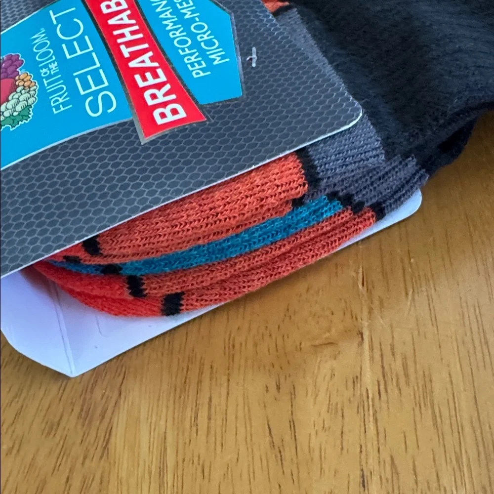 Fruit of the Loom FOL Men’s Mesh Socks Size 6-12 Select No Show Breathable